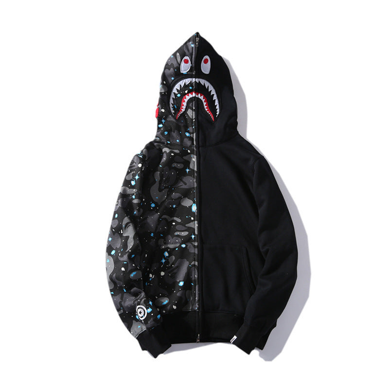 Vivid Shark  Hoodie