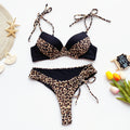 Elegant Leopard Beachwear