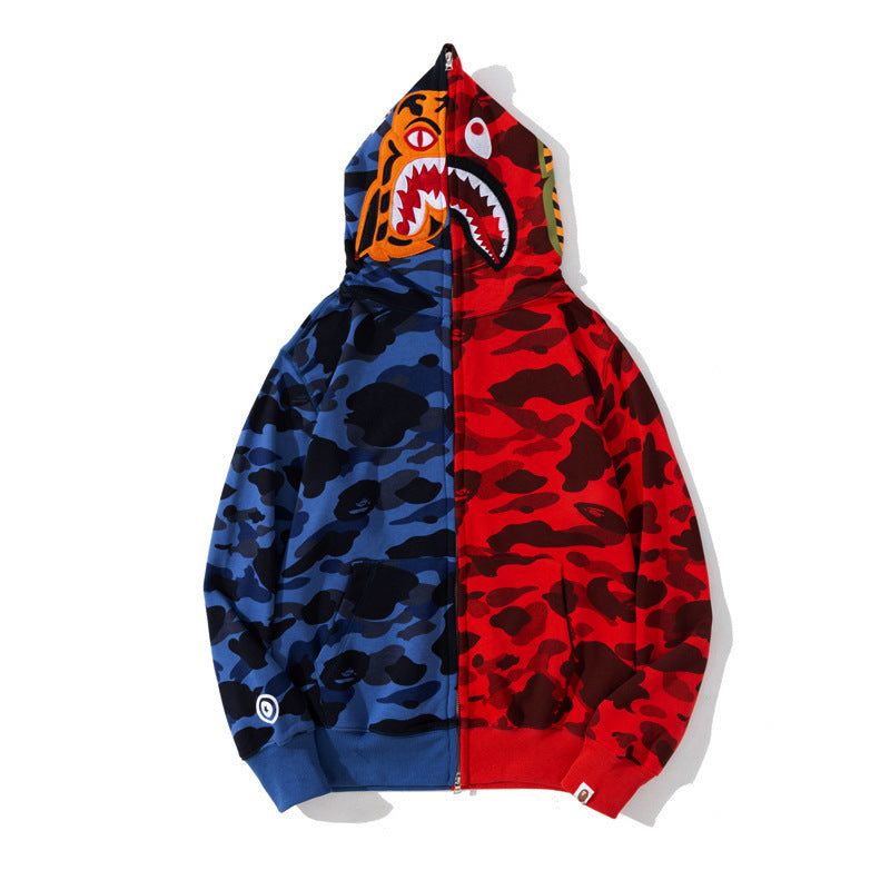 Vivid Shark  Hoodie