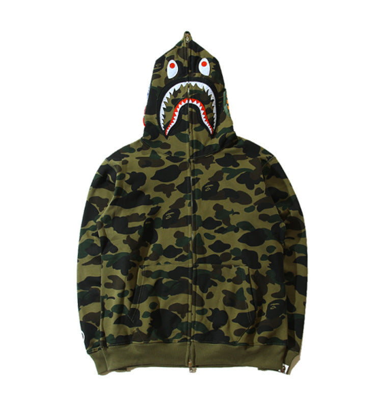 Vivid Shark  Hoodie