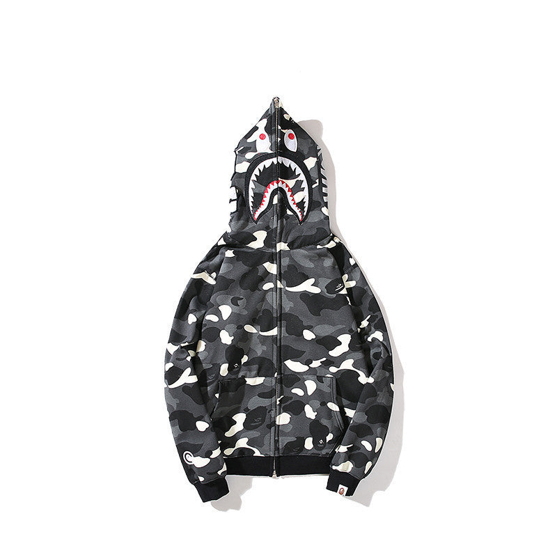 Vivid Shark  Hoodie