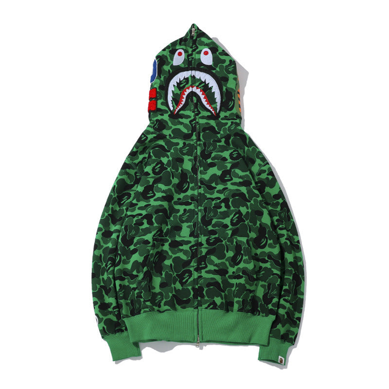 Vivid Shark  Hoodie