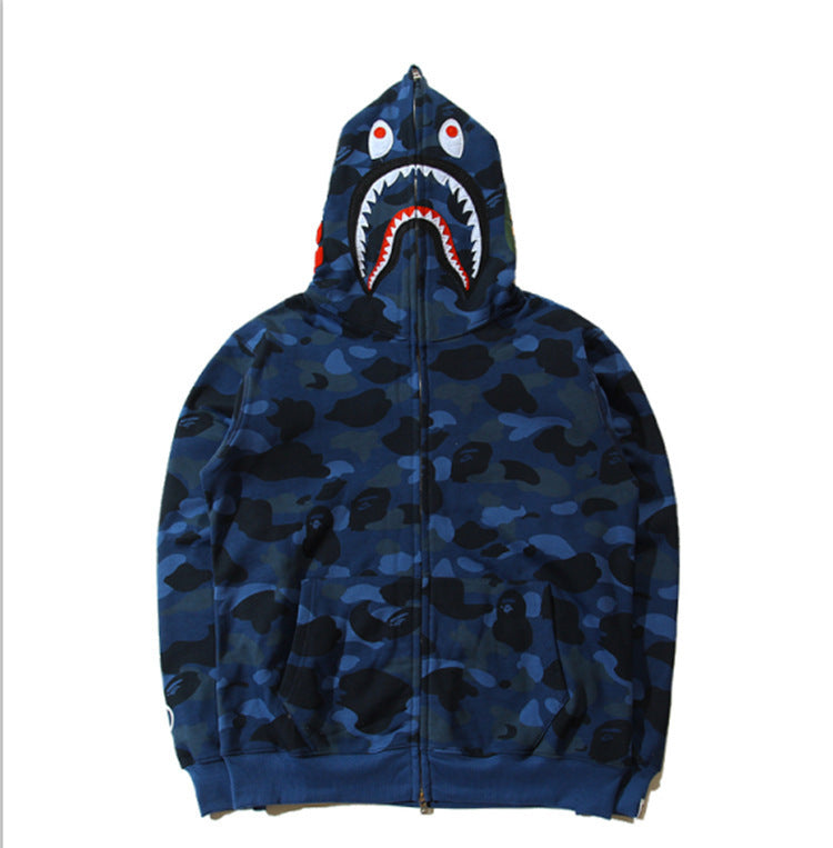 Vivid Shark  Hoodie