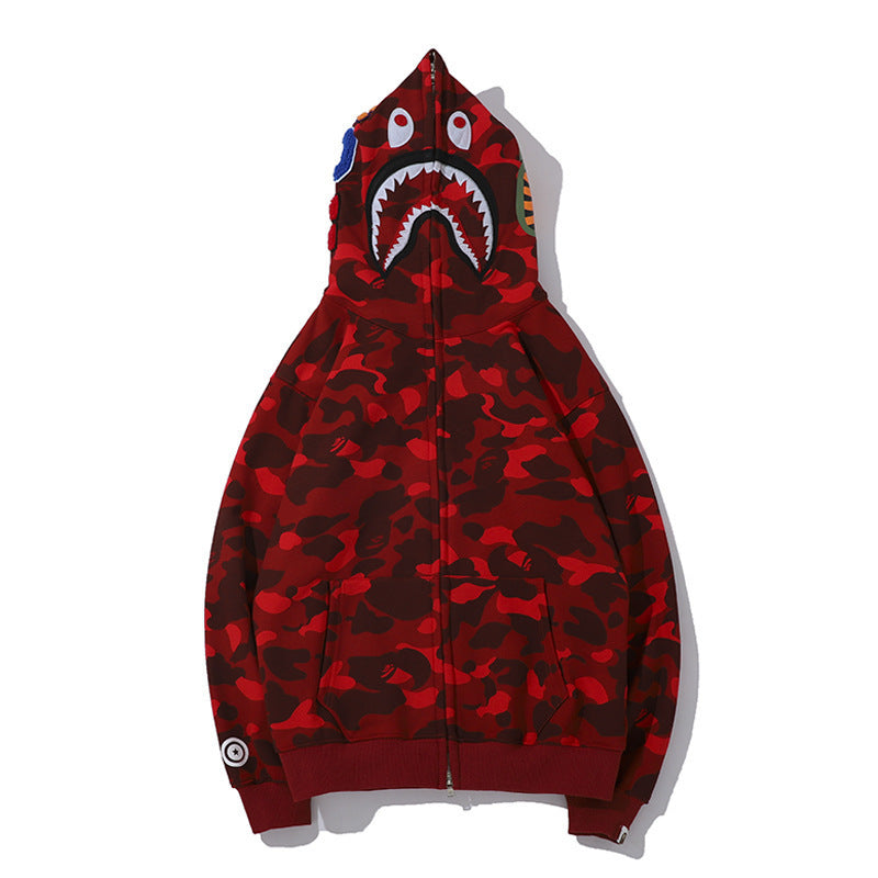 Vivid Shark  Hoodie