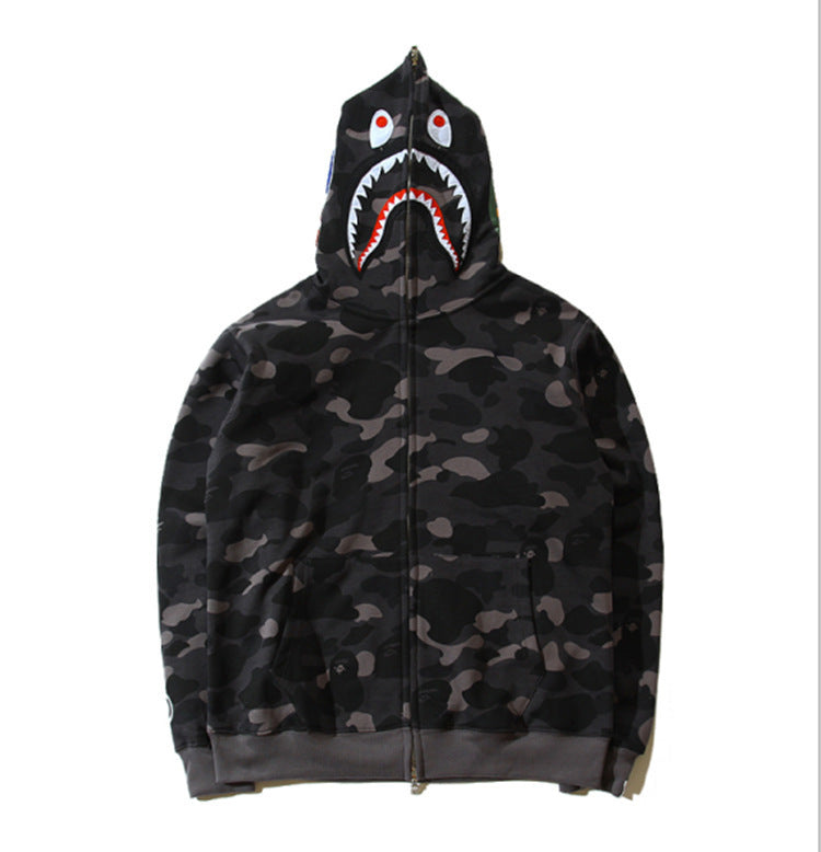 Vivid Shark  Hoodie
