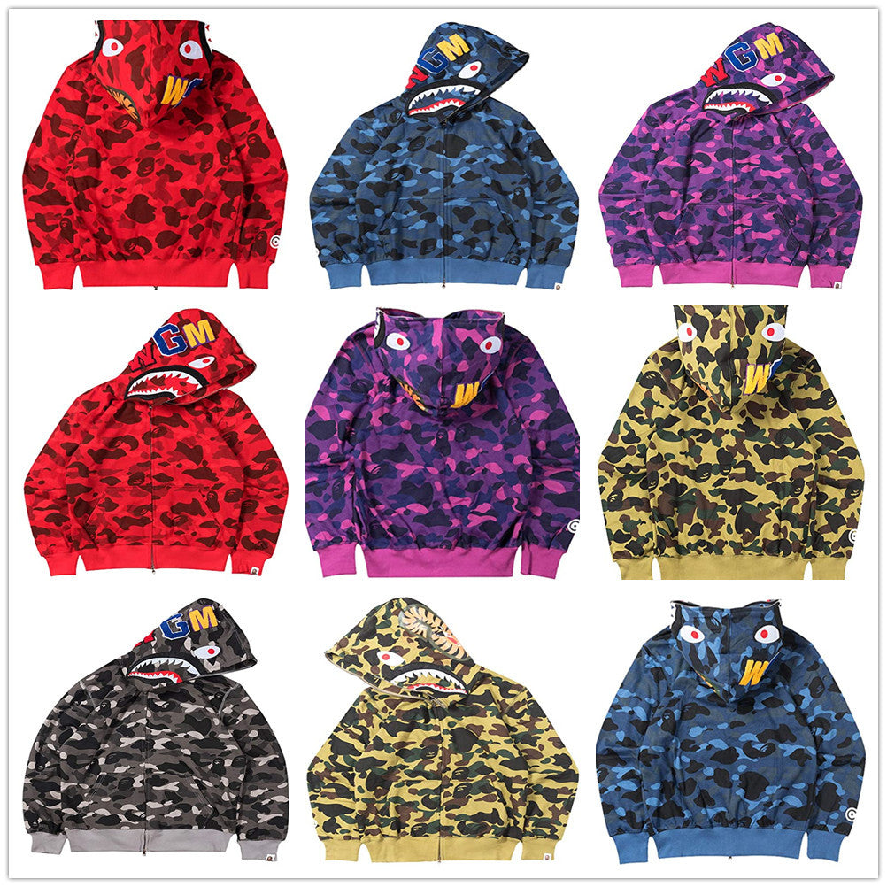 Vivid Shark  Hoodie