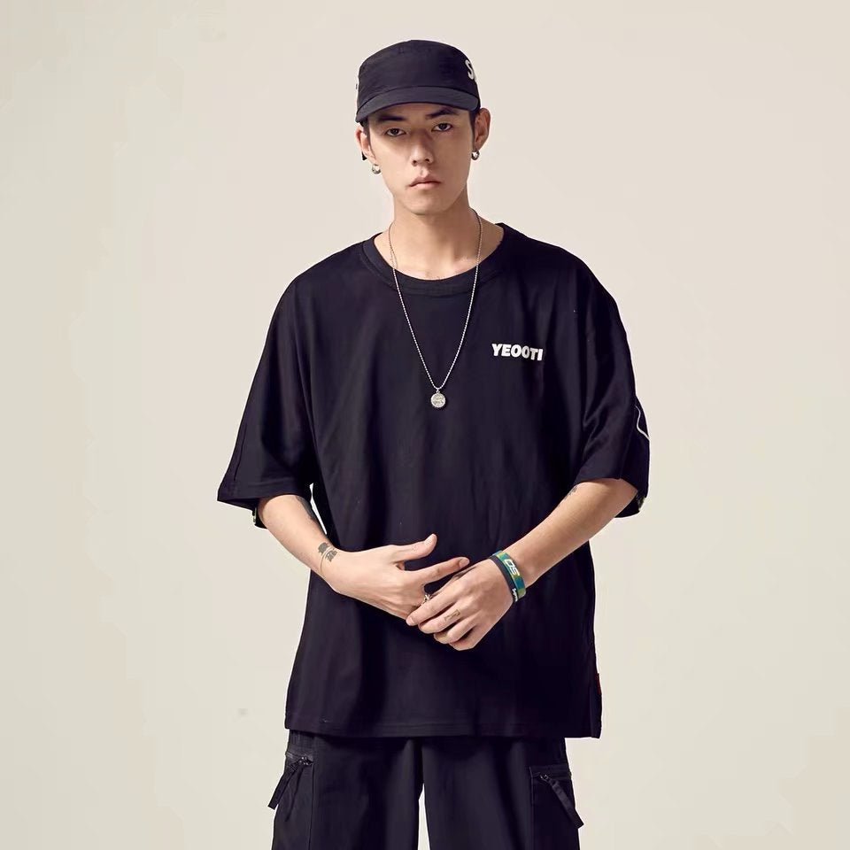 Men's Reflective Street Style T-Shirt