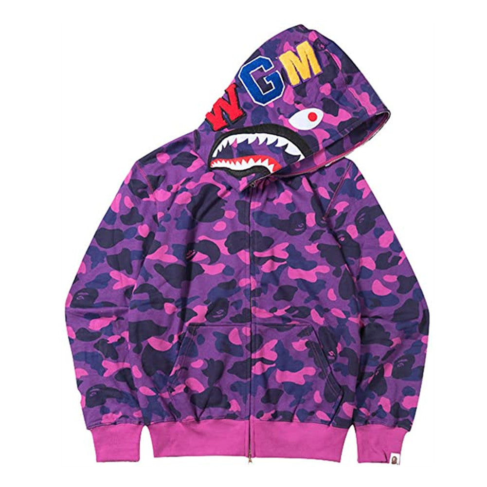 Vivid Shark  Hoodie