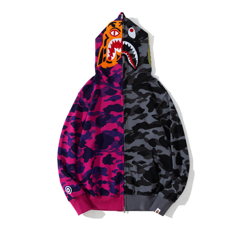 Vivid Shark  Hoodie